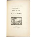 RIMBAUD (Arthur). Les mains de Jeanne-Marie.&nbsp	Paris	&nbsp	Au Sans Pareil	 1919.&nbsp	Avec un