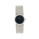 Blancpain	 montre-bracelet en or gris 750 sertie de diamantsSignée Blancpain	 n°mouvement 587432