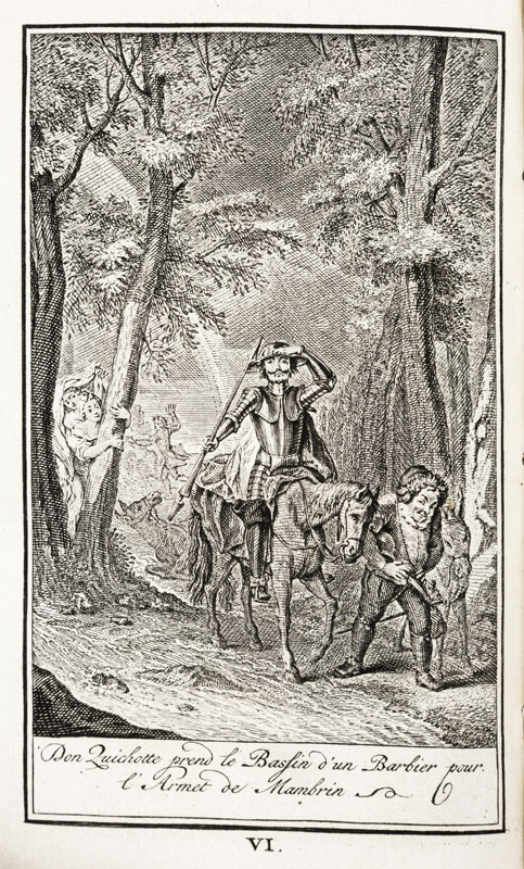 CERVANTES (Michel de). Oeuvres.&nbsp	Amsterdam et Leipzig	 Arkstée &amp	 Merkus	 1768.&nbsp	8 vol. - Image 3 of 4
