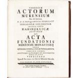 [MURI]. Murus et Antemurale&nbsp	1720&nbsp	et Vindiciae actorum Murensium&nbsp	 1750.&nbsp	2 vol.