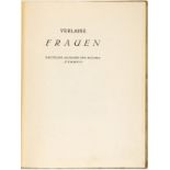 [EROTICA]. VERLAINE (Paul). Frauen. ... [EROTICA]. VERLAINE (Paul). Frauen. Deutsche Ausgabe des