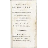 MOLIÈRE. Oeuvres.&nbsp Paris ... MOLIÈRE. Oeuvres.&nbsp Paris aux dépens des libraires associés