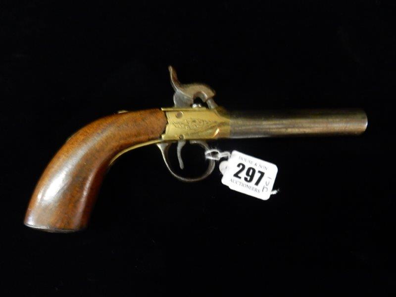 A small antique pistol