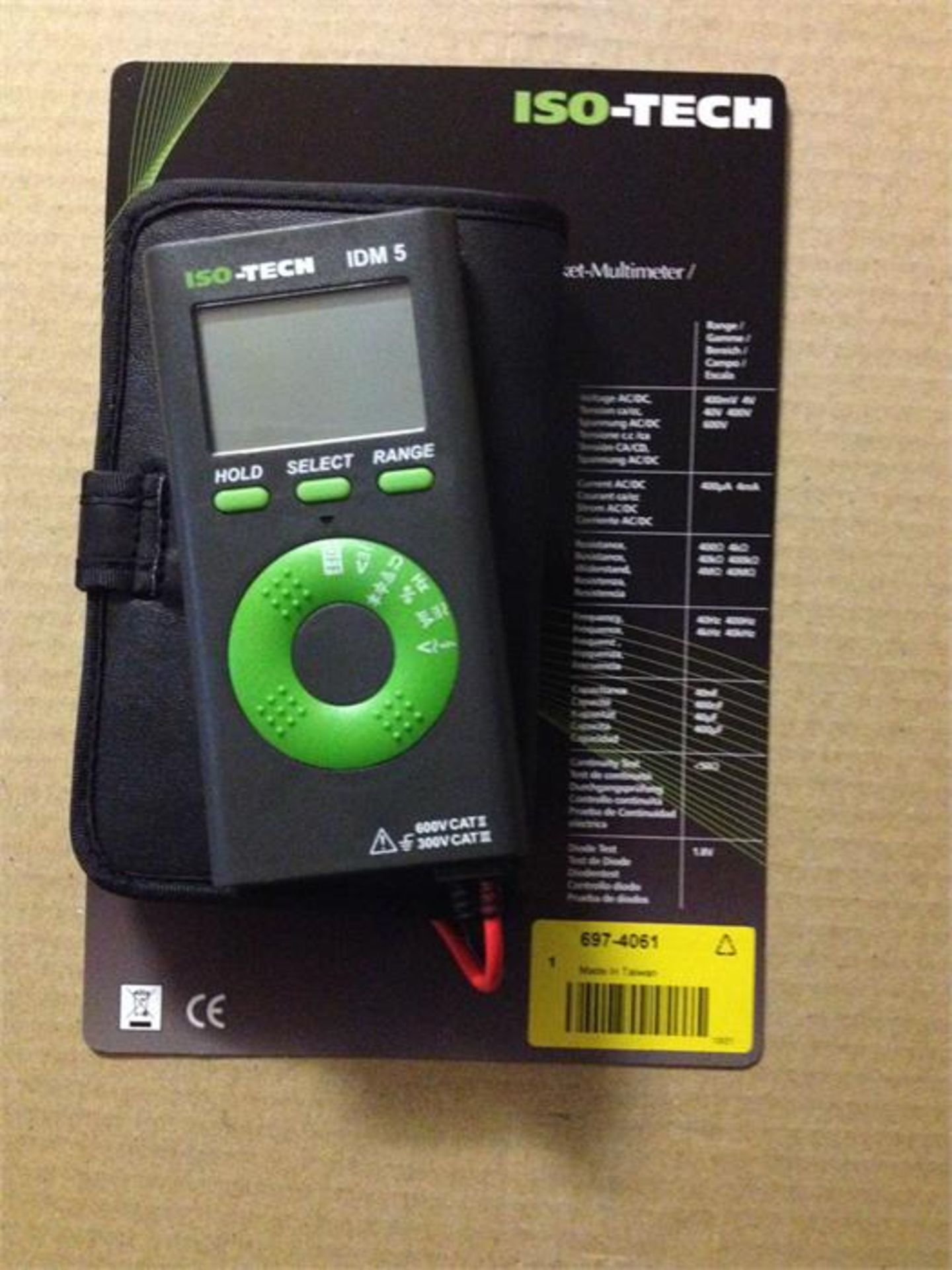 ISO-TECH / RS Components IDM5 Wallet Multimeter