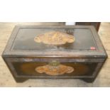Vintage Chinese Camphor Chest c1930s/40s with some Chinese Contents.
The Chest contains a mixture