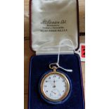 International Watch Company Boxed 14kt Gold Pocket Watch.
Condition Report-The watch is in an