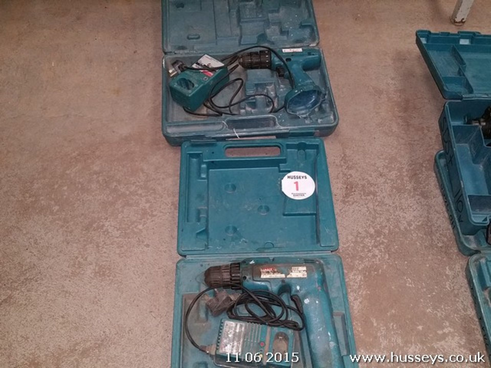 2 CORDLESS MAKITA DRILLS - No Batteries