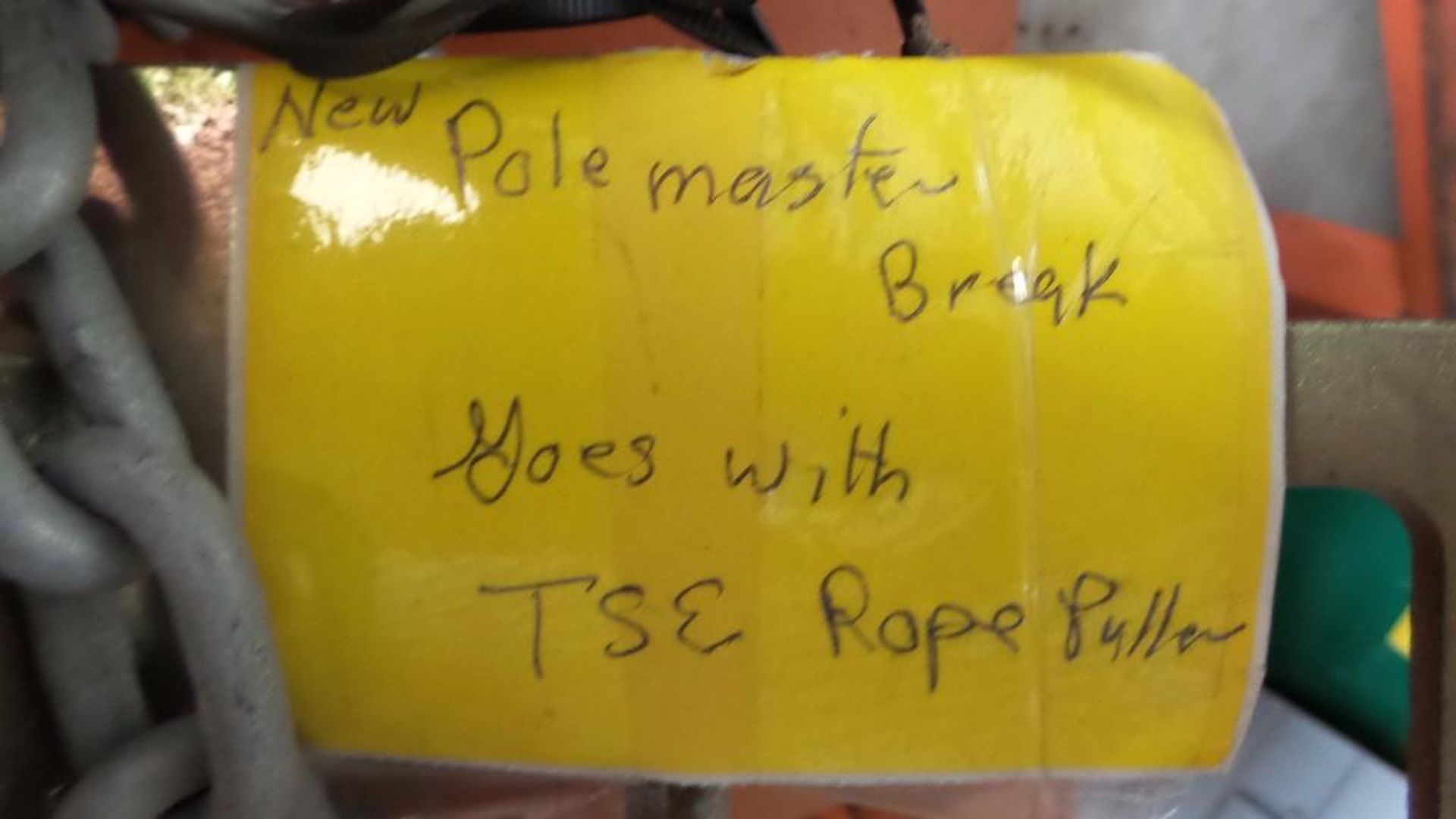 TSE Model-Pole boss complete with new rope and pole master break. - Image 7 of 11