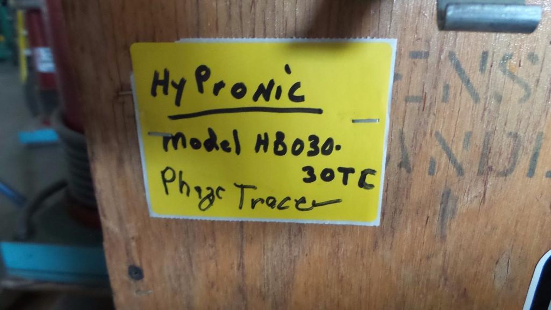 Hy Pronic Model HB03000T..C Phac Tracer - Image 9 of 9