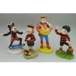 Four John Beswick The Beano and The Dand