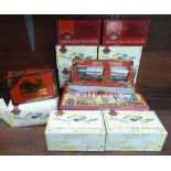 Twelve Matchbox model vehicles including