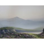 A pair of Scottish landscapes, gouache,