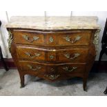 A 19th Century French kingwood and marqu