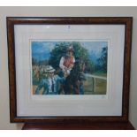 A Claire Eyd Burton signed limited edition print