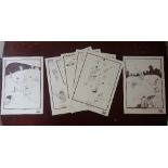 A set of eight Heath Robinson limited edition sporting prints, unframed