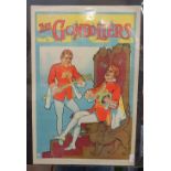A coloured lithographic opera poster, The Gondoliers, printed by Stafford & Co. Ltd., Netherfield,