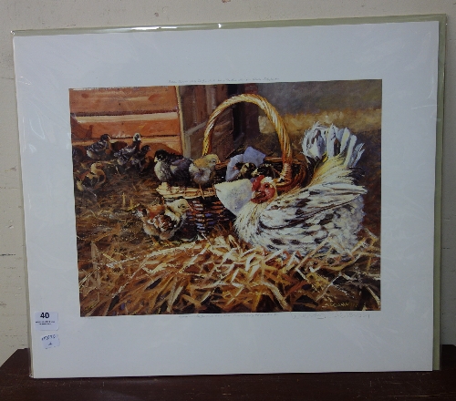 Ten Wendy Stevenson signed limited edition prints, unframed