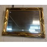 A Victorian style gilt framed mirror