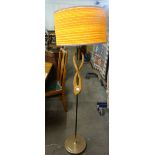 A 1960's standard lamp