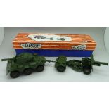A Crescent Toys Saladin Armoured Patrol, no. 2154, boxed