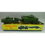 A Dinky Toys, 660, Tank Transporter, boxed and a 651 Centurion Tank