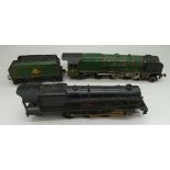 Two model railway locomotives; Hornby Duchess of Montrose with tender and Princess Elizabeth, a/f