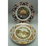 Two Royal Crown Derby Christmas plates, 1999 and 2000, boxed,