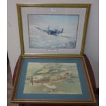 A Kevin Walsh Battle of Britain print,