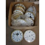 Assorted clock dials