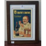 A reproduction Barman Bitter advertising print