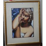 A Tamara de Lempicka limited edition print, 138/300,