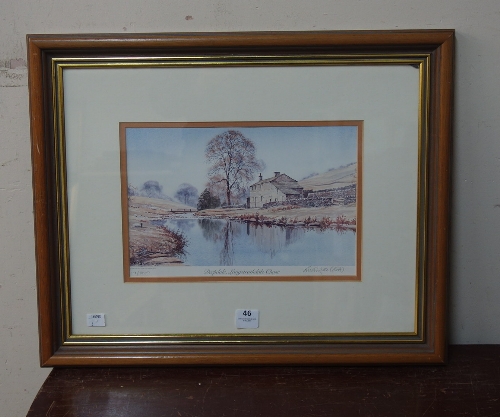 A Griffiths signed limited edition print, Deepdale, Langstrathdale Close,