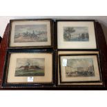 Six assorted 19th Century prints including Nottingham related,