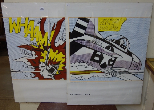 Two Roy Lichtenstein prints