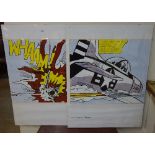 Two Roy Lichtenstein prints