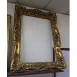 A gilt picture frame