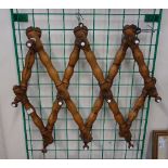 A Victorian hat rack