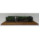 A Hornby 2-10-0 Evening Star 92220 model locomotive with tender