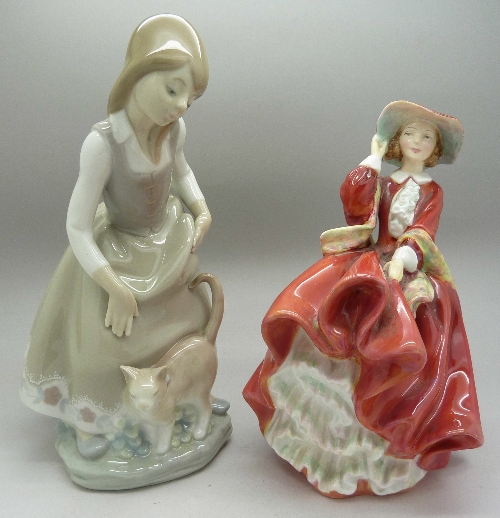 A Royal Doulton figure, Top o' the Hill, HN1834, a/f,