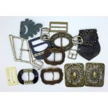 A collection of buckles