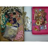 Costume brooches,