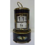 A West German made Estyma cylindrical digital clock