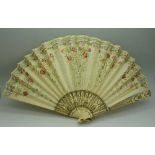 An early 20th Century fan