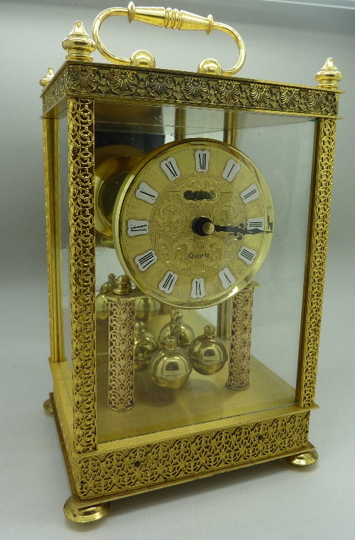 A German Schatz carriage clock,