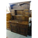 An oak dresser