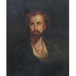 19th Century English School, portrait of a gentleman, oil on panel, indistinctly inscribed verso,