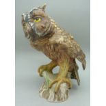 A Goebel figure of a Screech Owl, CV99 mark on base, height 17.