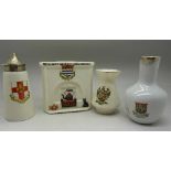 A collection of crested china,