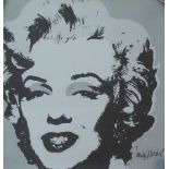 Andy Warhol (1928 - 1987), portrait of Marilyn Monroe, limited edition lithograph,