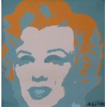 Andy Warhol (1928 - 1987), portrait of Marilyn Monroe, limited edition lithograph,